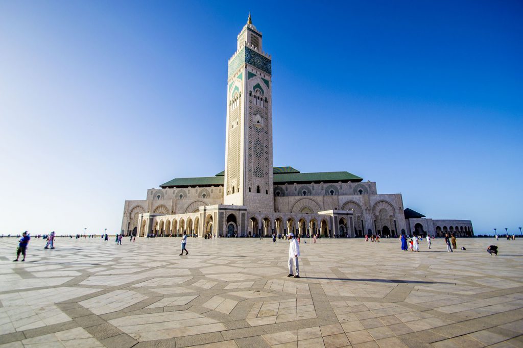 Hassan 2 Mosque in Casablanca Morocco