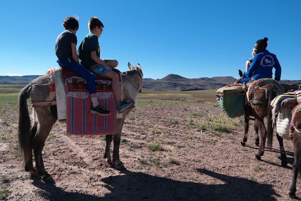family-trip in Morocco