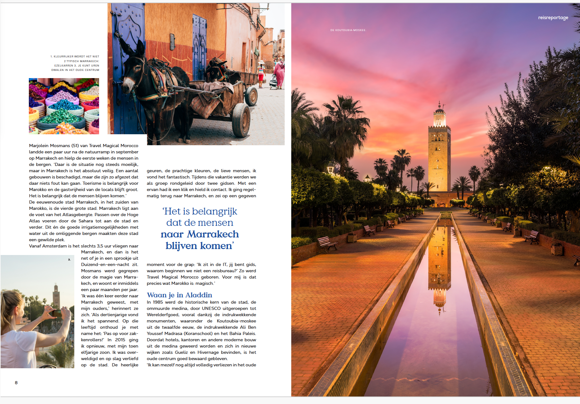 Travel Magical Morocco in Transavia Magazine: Unraveling Marrakech’s Magic